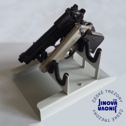 Držák, stojánek na 3 krátké zbraně