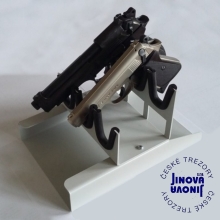 Držák, stojánek na 3 krátké zbraně