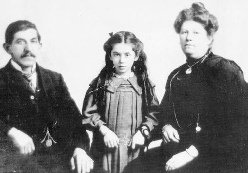 Henry Samuel Morley s rodinou