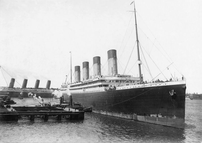 Titanic Olympic Liverpool 1911 trezor