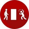 ikona panické dveře