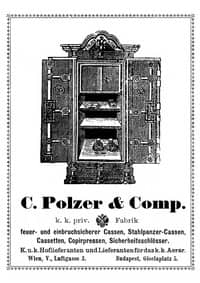 výrobci trezorů Wertheim a Polzer